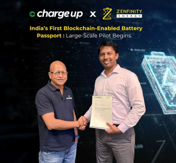 Indias-First-Blockchain-Based-Battery-Passport-pilot-launched-by-Zenfinity-and-Chargeup