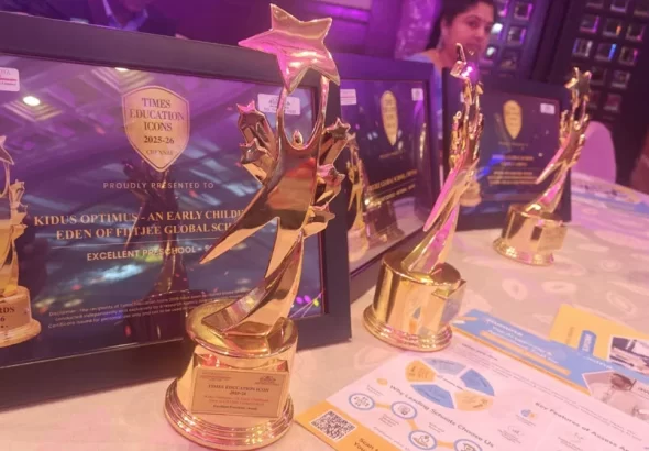 Kidus-Optimus-from-FIITJEE-Global-School-Recognised-as-Excellent-Preschool-at-Times-Education-Icons-2025-26