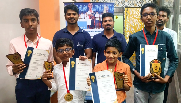 Chennai Students from Ashtrix School of Robotics Shine at World Game Coding Competition 2026