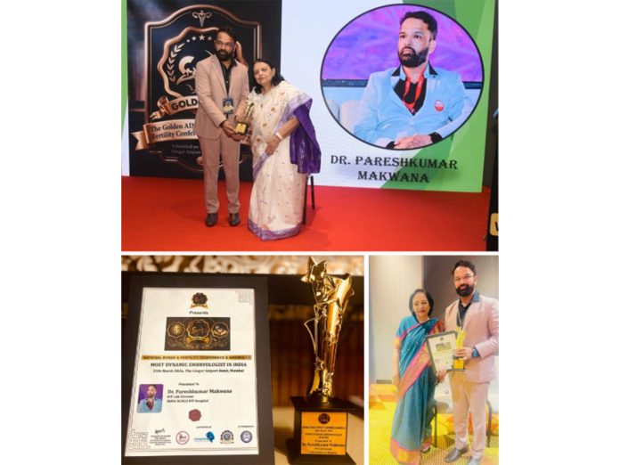 National-Award-for-Dr.-Paresh-Makwana-Puts-Ahmedabad-on-Indias-Fertility-Excellence-Map-696x522